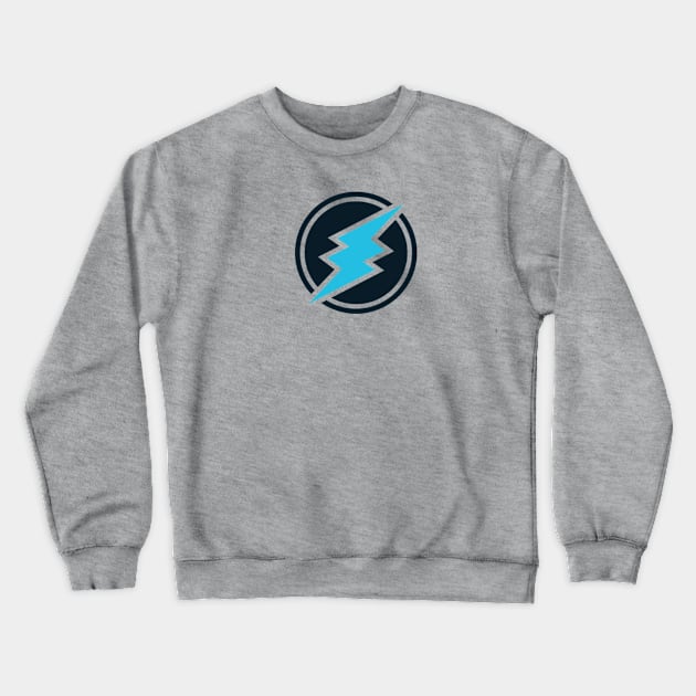 Electroneum Logo Crewneck Sweatshirt by CryptographTees